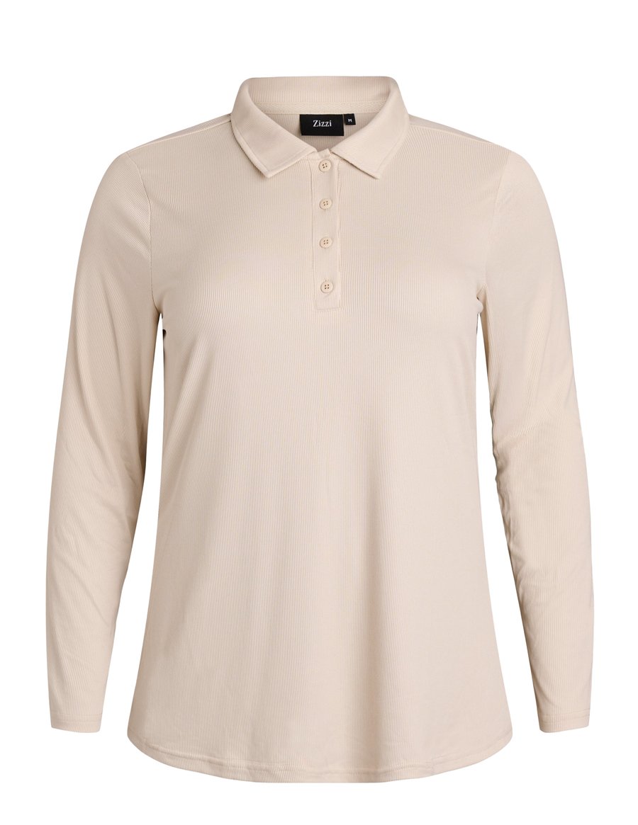 Поло Zizzi Polo shirt, Oatmeal/Sand
Поло Zizzi Polo shirt, Oatmeal/Sand