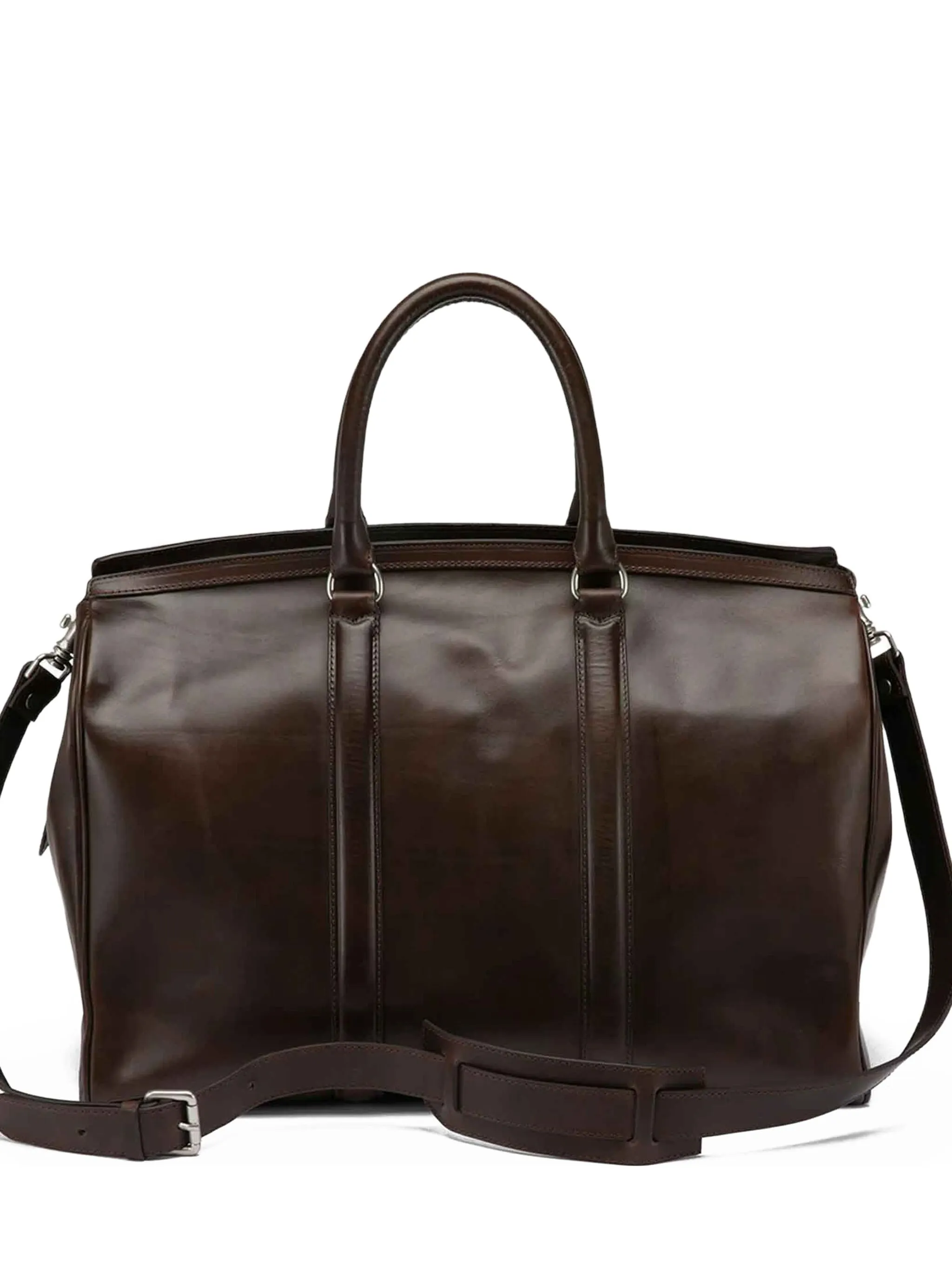 Кожаная сумка-тоут Officine Creative, коричневый
Кожаная сумка-тоут Officine Creative, коричневый