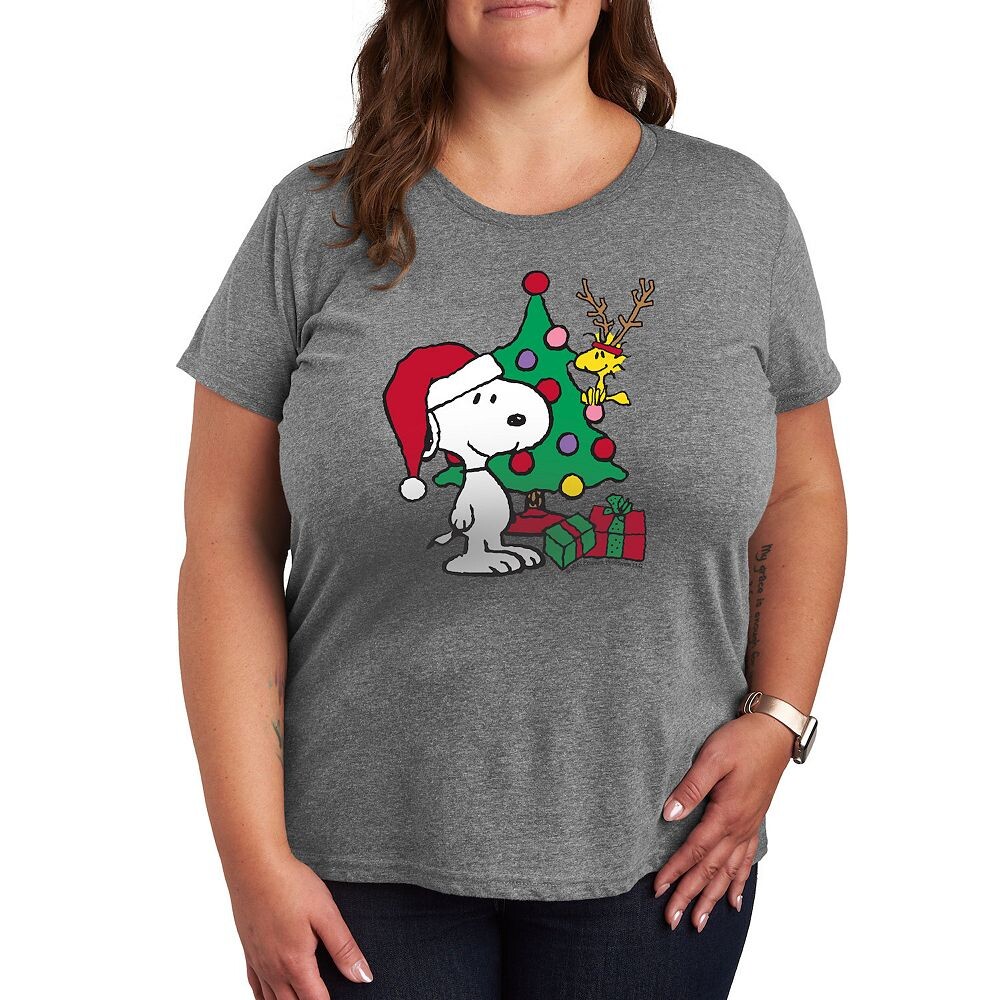 Футболка Plus Peanuts Snoopy & Woodstock Happy Holidays с рисунком Licensed Character, цвет Heather Gray
Футболка Plus Peanuts Snoopy & Woodstock Happy Holidays с рисунком Licensed Character, цвет Heather Gray