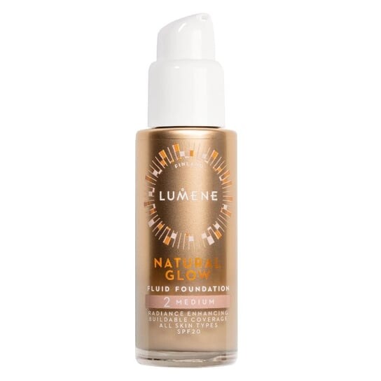 Осветляющая и разглаживающая основа 2 Medium 30 мл Natural Glow Fluid Foundation SPF20, Lumene
Осветляющая и разглаживающая основа 2 Medium 30 мл Natural Glow Fluid Foundation SPF20, Lumene