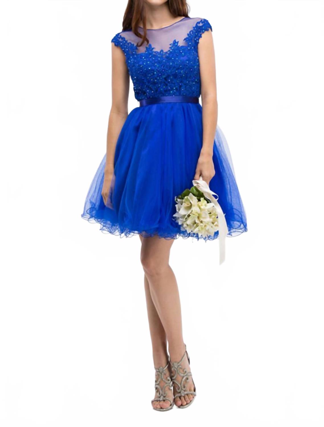 Даллас вечернее мини-платье в королевском синем Eureka
Даллас вечернее мини-платье в королевском синем Eureka