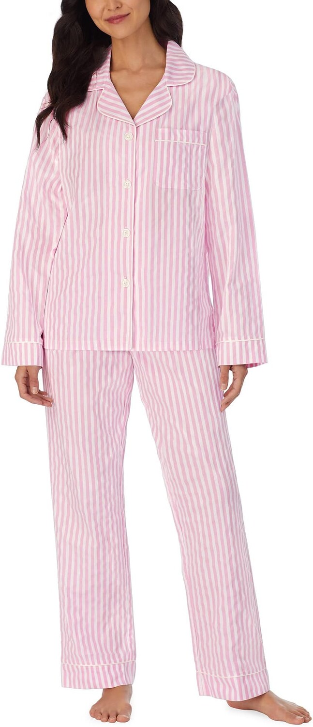 Классический пижамный комплект с длинными рукавами Bedhead PJs, цвет Pink 3-D
Классический пижамный комплект с длинными рукавами Bedhead PJs, цвет Pink 3-D