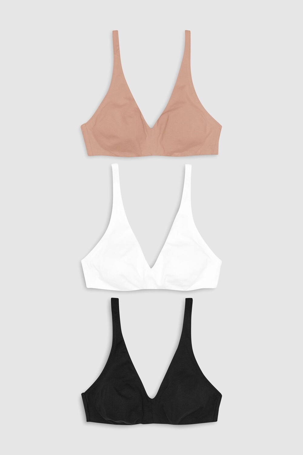 3 бюстгальтера из смесового хлопка Next, белый
3 бюстгальтера из смесового хлопка Next, белый