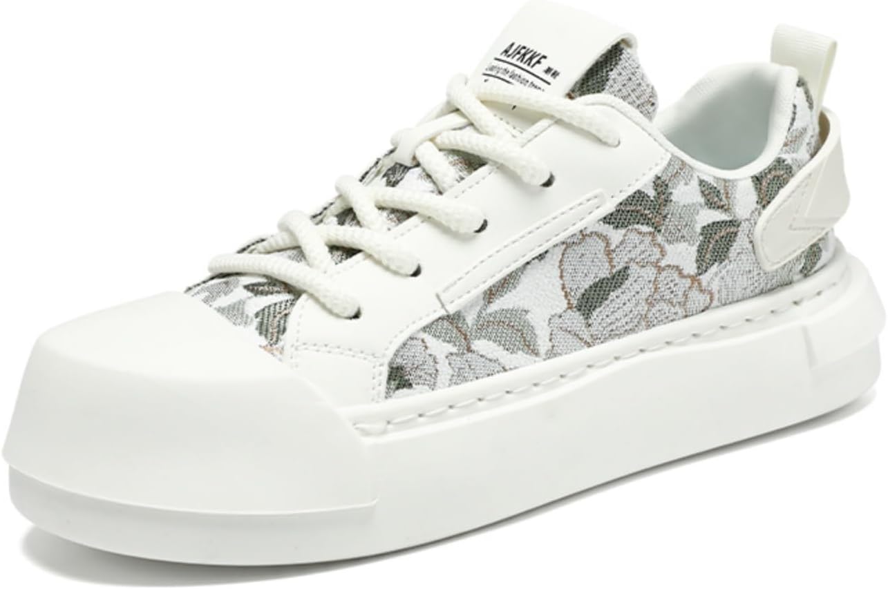 Мужские массивные кроссовки с цветочным принтом, модная повседневная обувь, идеально подходят для прогулок по городу, встреч в выходные и ежедневных поездок на работу Aokisx, белый/зеленый
Мужские массивные кроссовки с цветочным принтом, модная повседневная обувь, идеально подходят для прогулок по городу, встреч в выходные и ежедневных поездок на работу Aokisx, белый/зеленый