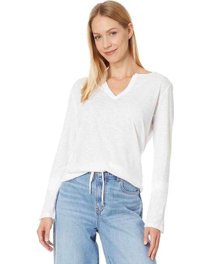 Футболка Michael Stars Hailie Rib Mixed Tee, белый
Футболка Michael Stars Hailie Rib Mixed Tee, белый