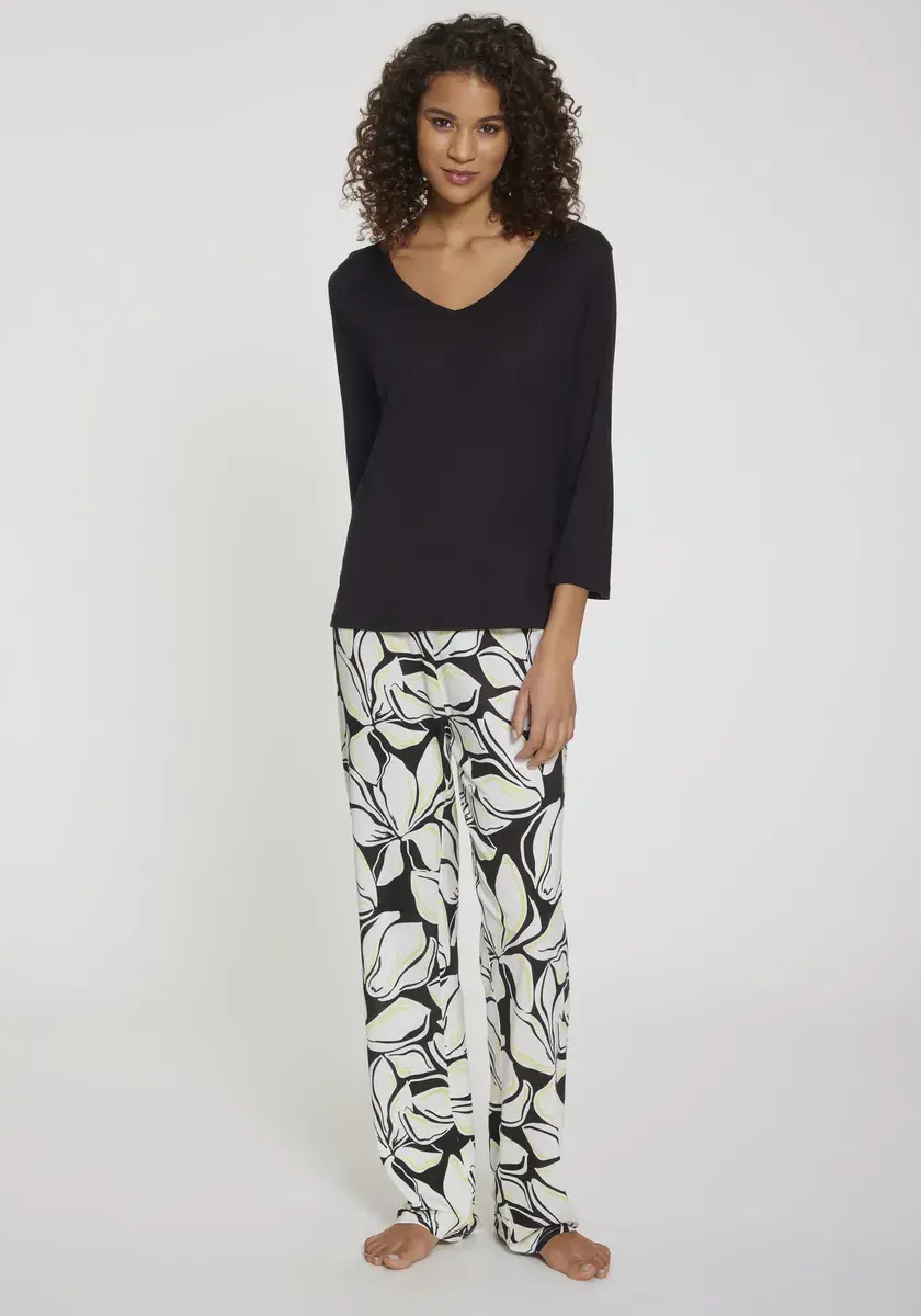 Пижама Vivance Dreams (2 шт.), с принтом по всей поверхности, черный
Пижама Vivance Dreams (2 шт.), с принтом по всей поверхности, черный