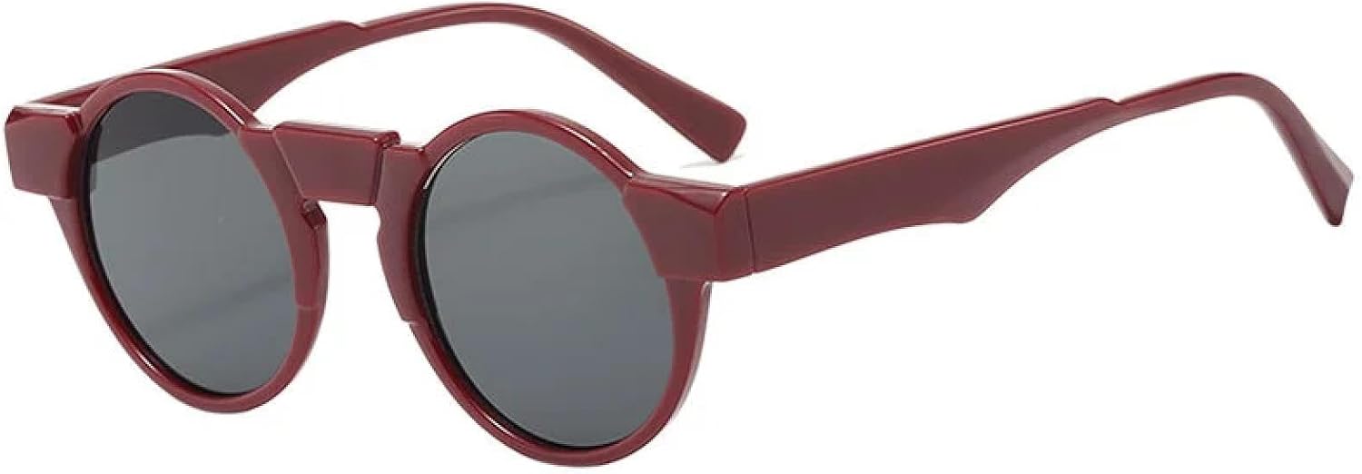 Солнцезащитные очки с защитой от УФ-излучения UV400 | Круглые панк-очки с желтыми и розовыми линзами | для женщин и мужчин, для занятий спортом на открытом воздухе и вождения DSVIGF, Red-black
Солнцезащитные очки с защитой от УФ-излучения UV400 | Круглые панк-очки с желтыми и розовыми линзами | для женщин и мужчин, для занятий спортом на открытом воздухе и вождения DSVIGF, Red-black