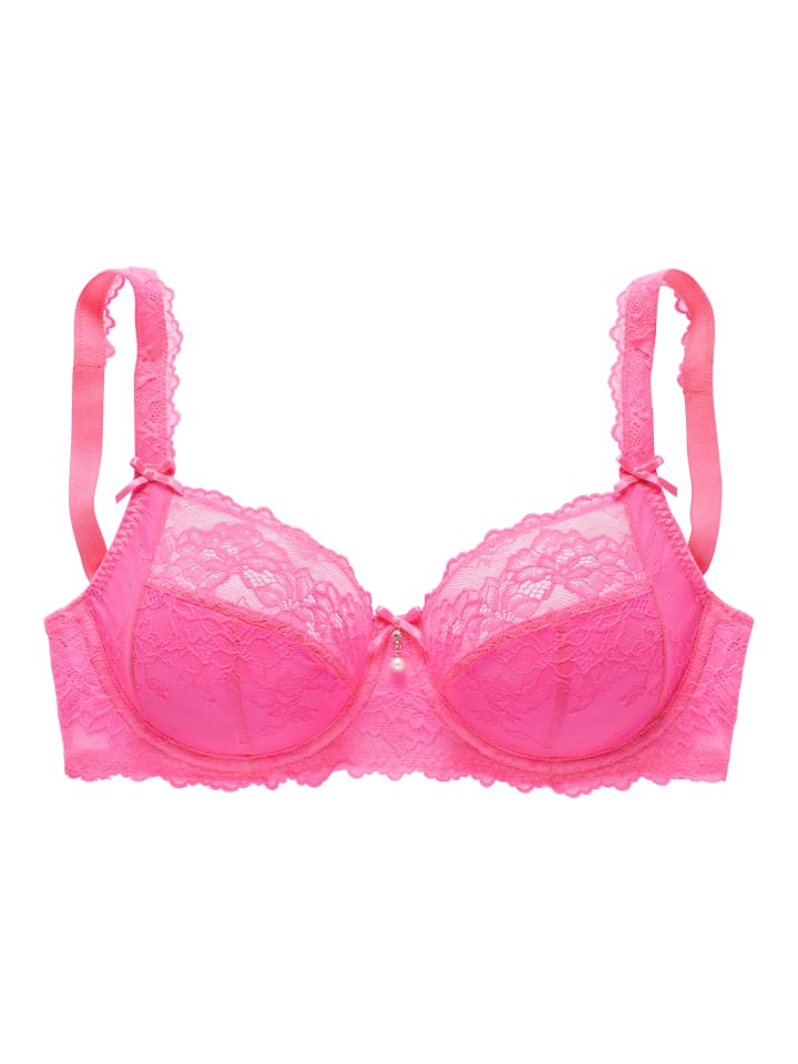 Бюстгальтер на косточках LASCANA, розовый 
Бюстгальтер на косточках LASCANA, розовый