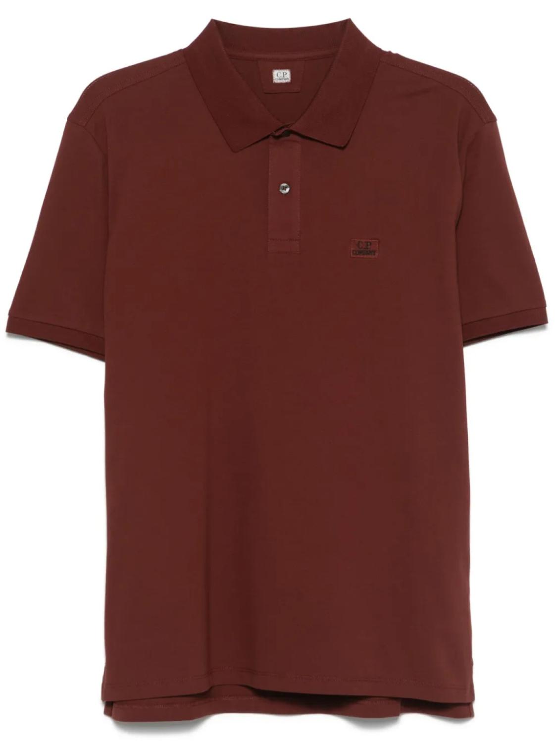 Рубашка поло с нашивкой-логотипом C.P. Company, коричневый
Рубашка поло с нашивкой-логотипом C.P. Company, коричневый