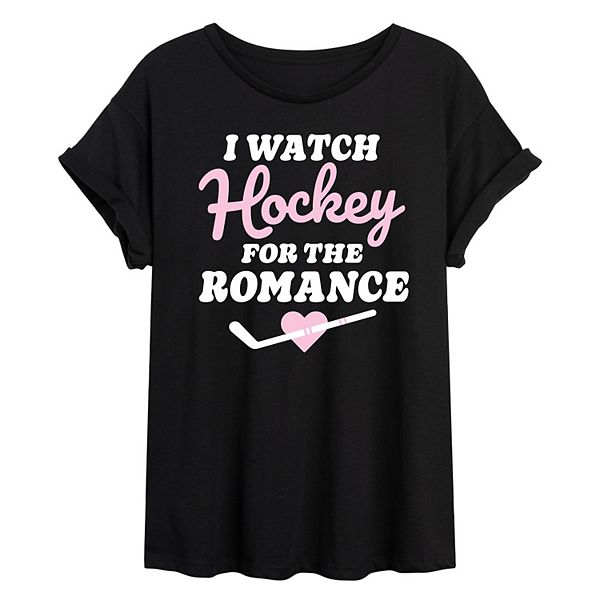 Футболка Juniors' i watch hockey for the romance oversized Licensed Character
Футболка Juniors' i watch hockey for the romance oversized Licensed Character
