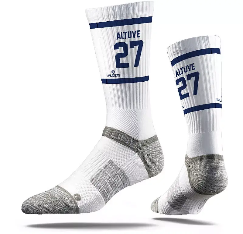 Мужские носки премиум-класса Strideline Houston Astros José Altuve Crew
Мужские носки премиум-класса Strideline Houston Astros José Altuve Crew