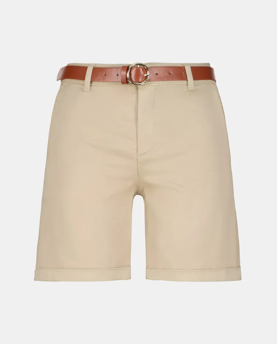 Женские шорты-бермуды с поясом Easy Wear, цвет Tostado
Женские шорты-бермуды с поясом Easy Wear, цвет Tostado