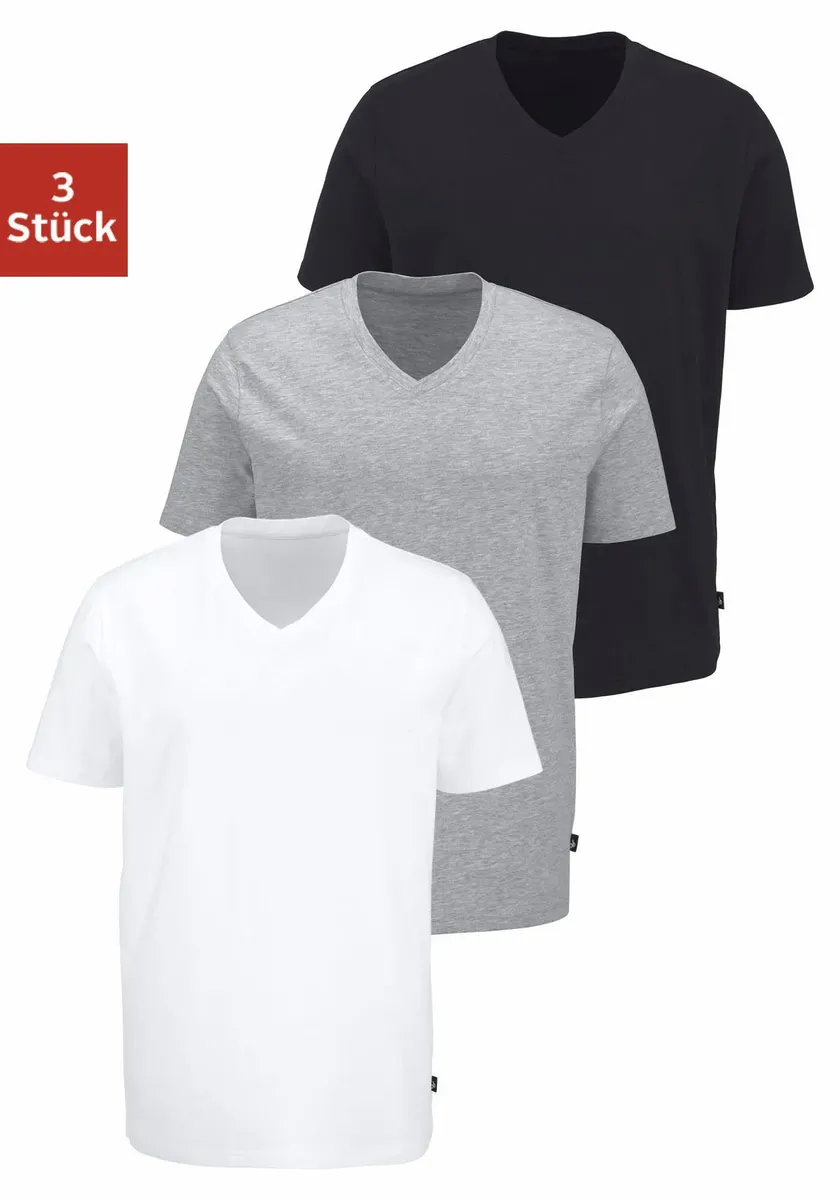 Футболка Bruno Banani, с V-образным вырезом, идеальная посадка, из эластичного хлопка, белый
Футболка Bruno Banani, с V-образным вырезом, идеальная посадка, из эластичного хлопка, белый