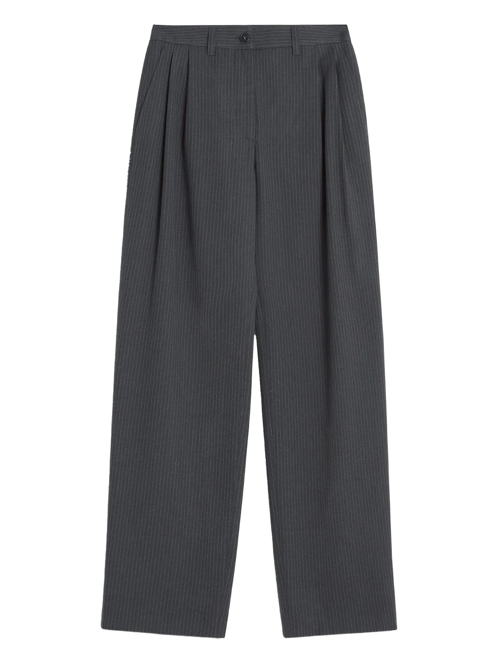 Плиссированные брюки Maison Kitsuné, серый
Плиссированные брюки Maison Kitsuné, серый