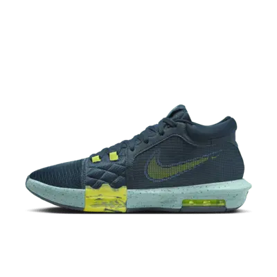 Кроссовки Nike LeBron Witness 8 Basketball Shoes, цвет Armory Navy/Green Frost/Bicoastal/Cyber
Кроссовки Nike LeBron Witness 8 Basketball Shoes, цвет Armory Navy/Green Frost/Bicoastal/Cyber