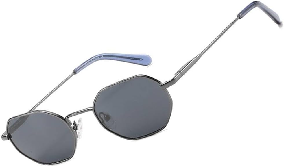 Универсальные поляризованные солнцезащитные очки в стиле хиппи с металлической оправой, прямоугольной формы, с защитой от УФ-излучения UV400, для вождения JWMSXYQR, 001
Универсальные поляризованные солнцезащитные очки в стиле хиппи с металлической оправой, прямоугольной формы, с защитой от УФ-излучения UV400, для вождения JWMSXYQR, 001