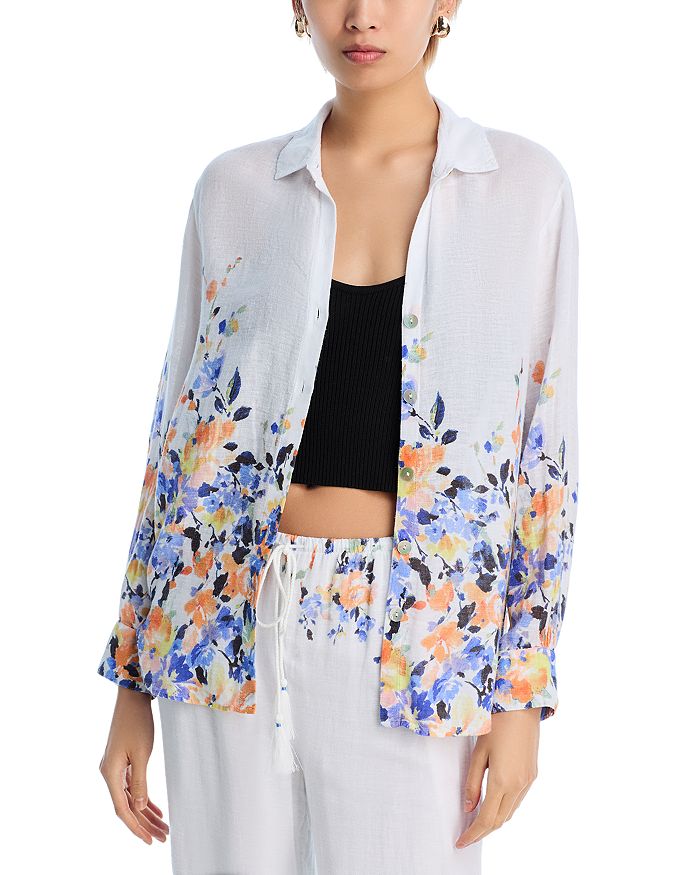 Бойфренд рубашка на пуговицах Bella Dahl, белый 
Бойфренд рубашка на пуговицах Bella Dahl, белый