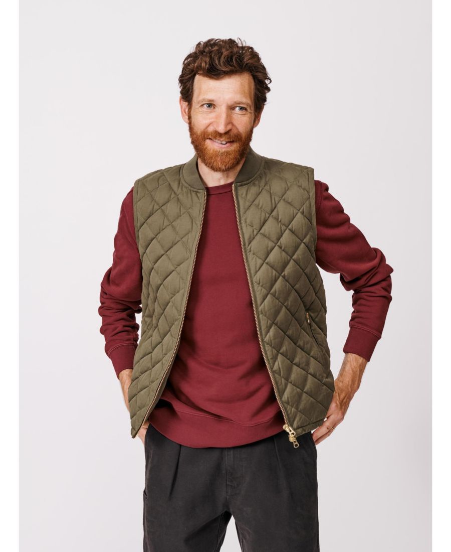 Мужской стеганый жилет Anwick Aubin, Washed khaki
Мужской стеганый жилет Anwick Aubin, Washed khaki