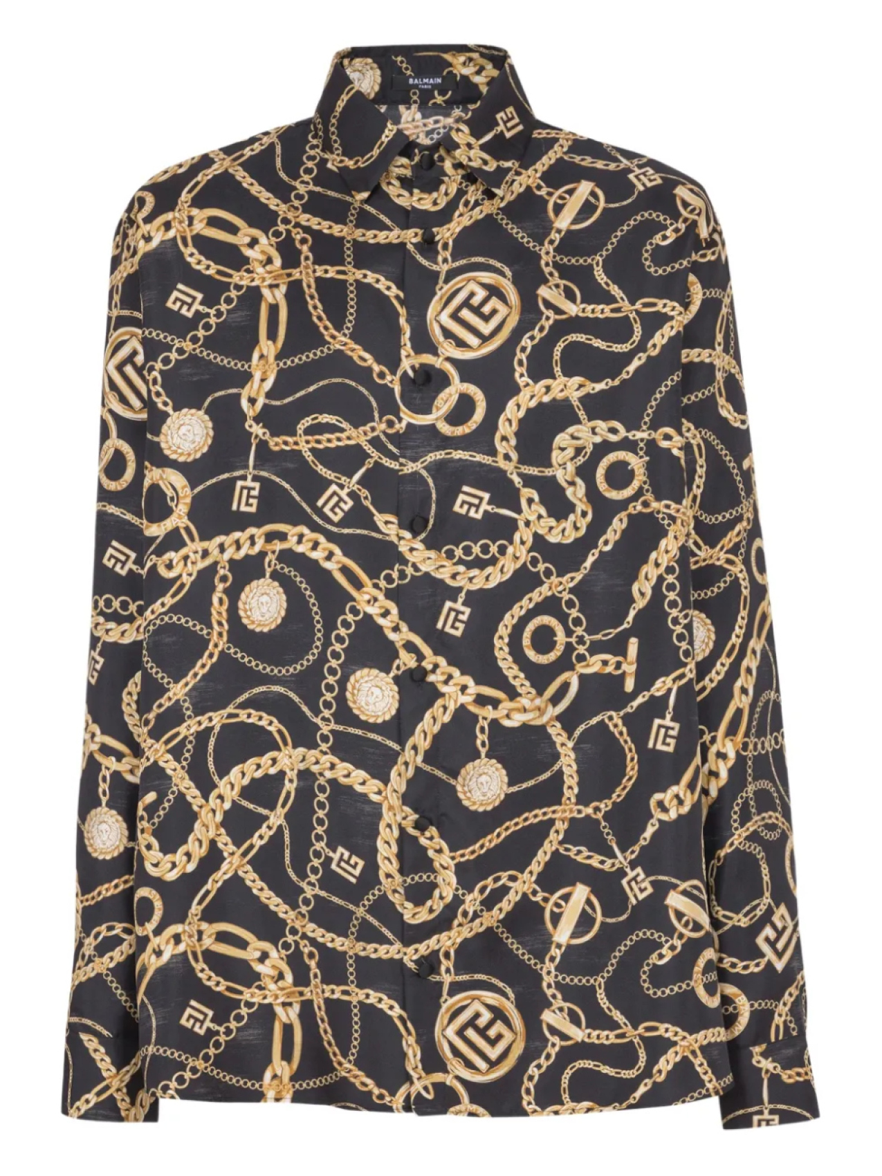 Balmain рубашка с графичным принтом 
Balmain рубашка с графичным принтом