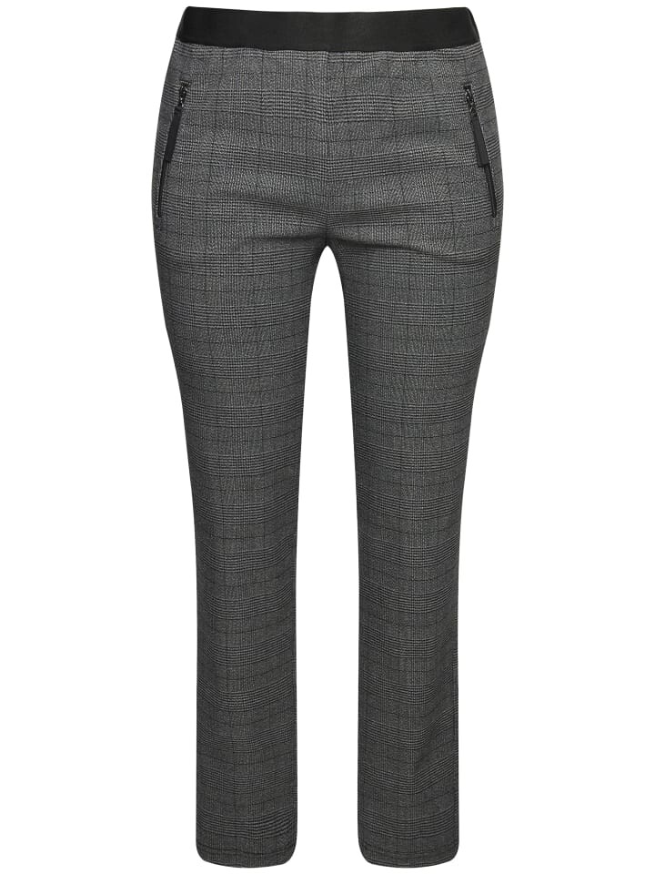 Тканевые брюки Ulla Popken, черный
Тканевые брюки Ulla Popken, черный