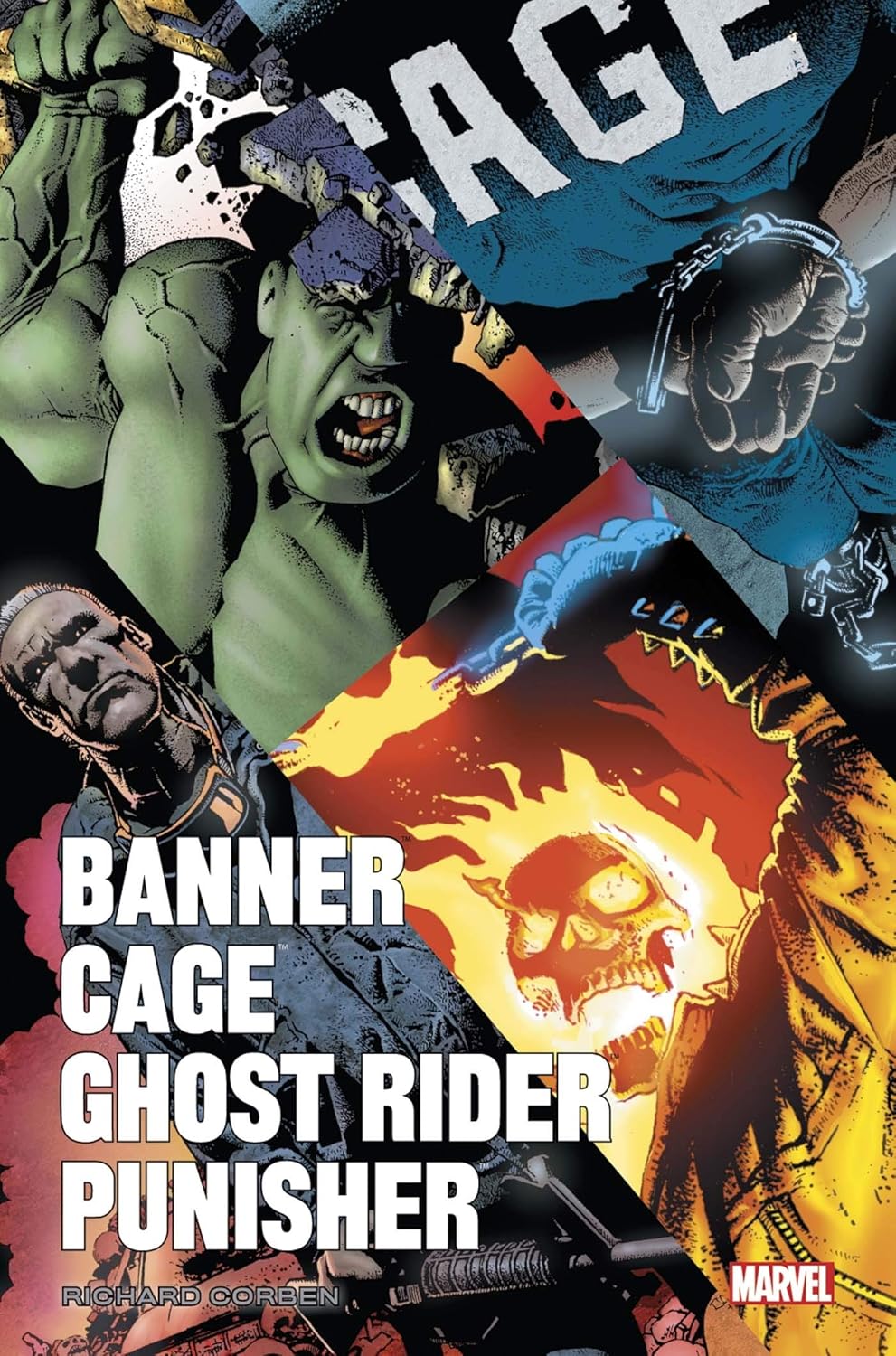Banner/Cage/Punisher par Richard Corben (PANINI)
Banner/Cage/Punisher par Richard Corben (PANINI)