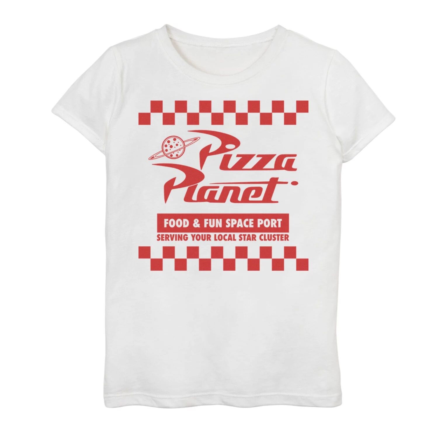 Футболка с логотипом Disney/Pixar's Toy Story для девочек 7–16 лет Pizza Planet Disney / Pixar
Футболка с логотипом Disney/Pixar's Toy Story для девочек 7–16 лет Pizza Planet Disney / Pixar