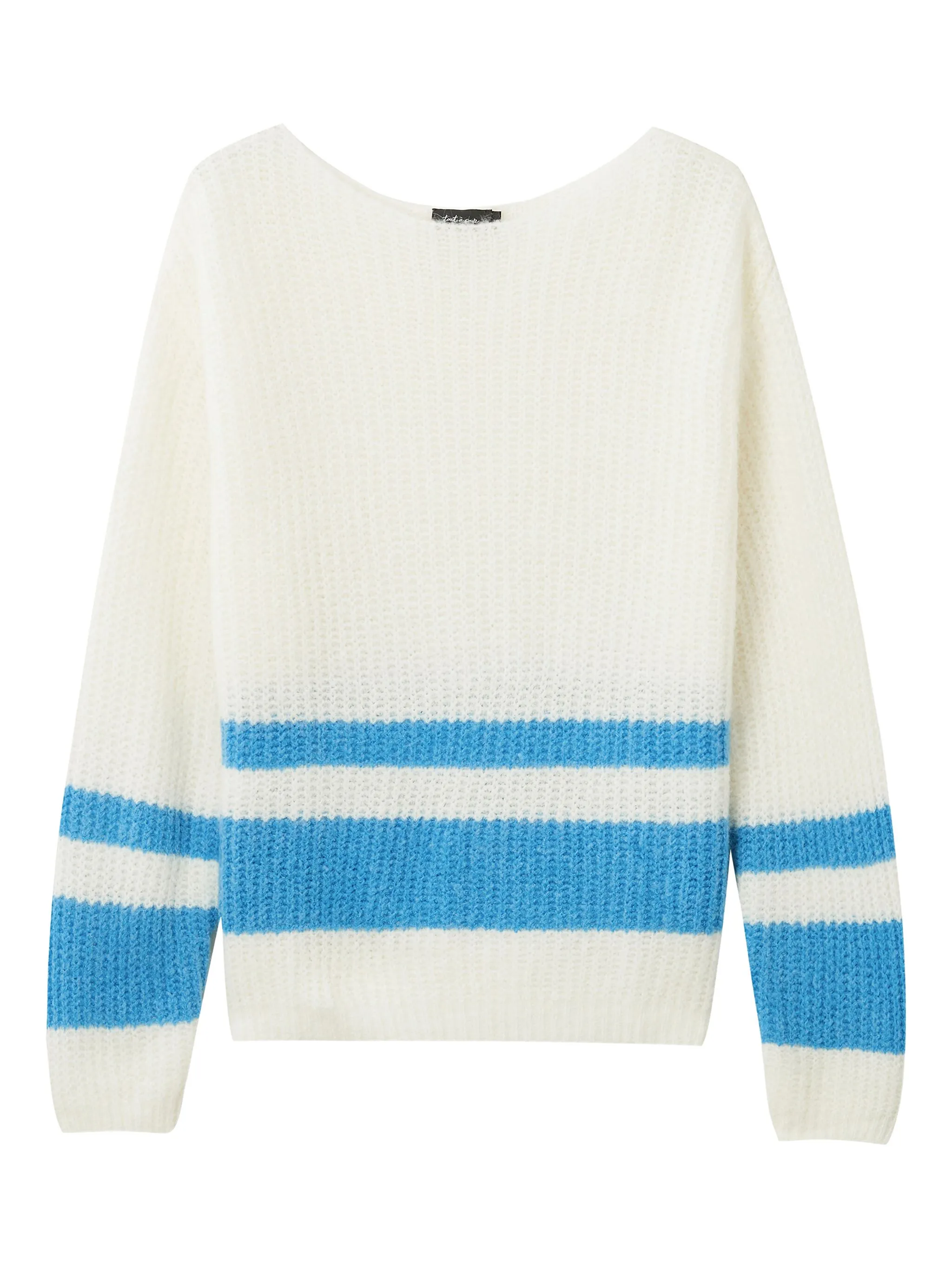 Свитер с вырезом-лодочкой Tout A Coup, белый
Свитер с вырезом-лодочкой Tout A Coup, белый