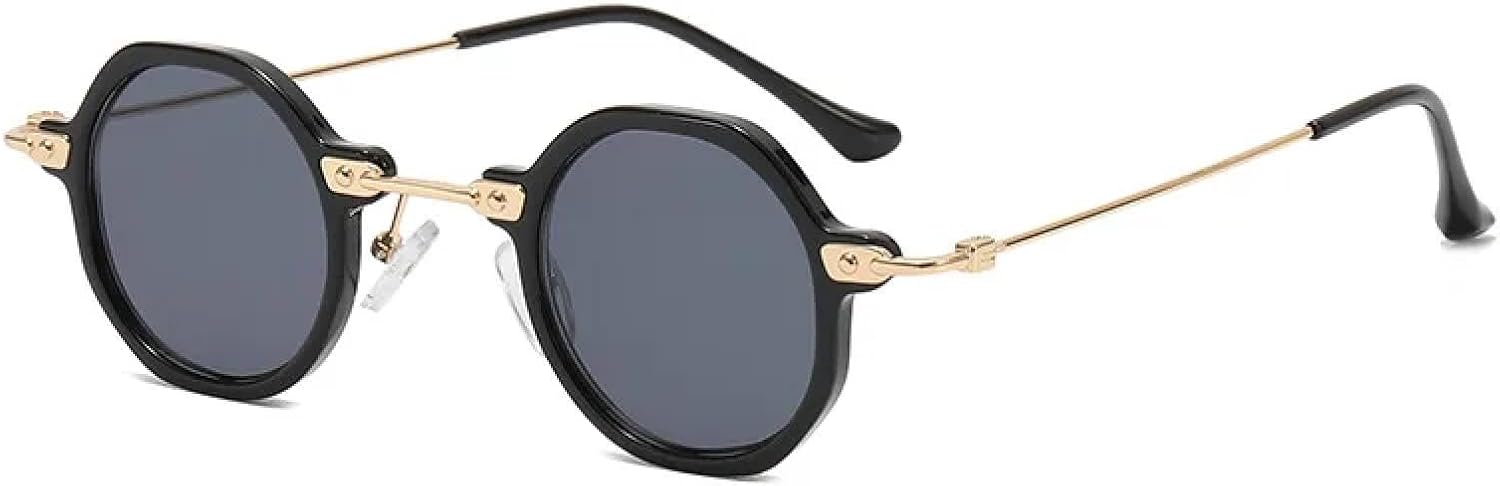 Солнцезащитные очки с защитой UV400 | Маленькие круглые металлические линзы с прозрачными линзами | для женщин и мужчин, для занятий спортом на открытом воздухе и вождения DSVIGF, Black Grey
Солнцезащитные очки с защитой UV400 | Маленькие круглые металлические линзы с прозрачными линзами | для женщин и мужчин, для занятий спортом на открытом воздухе и вождения DSVIGF, Black Grey