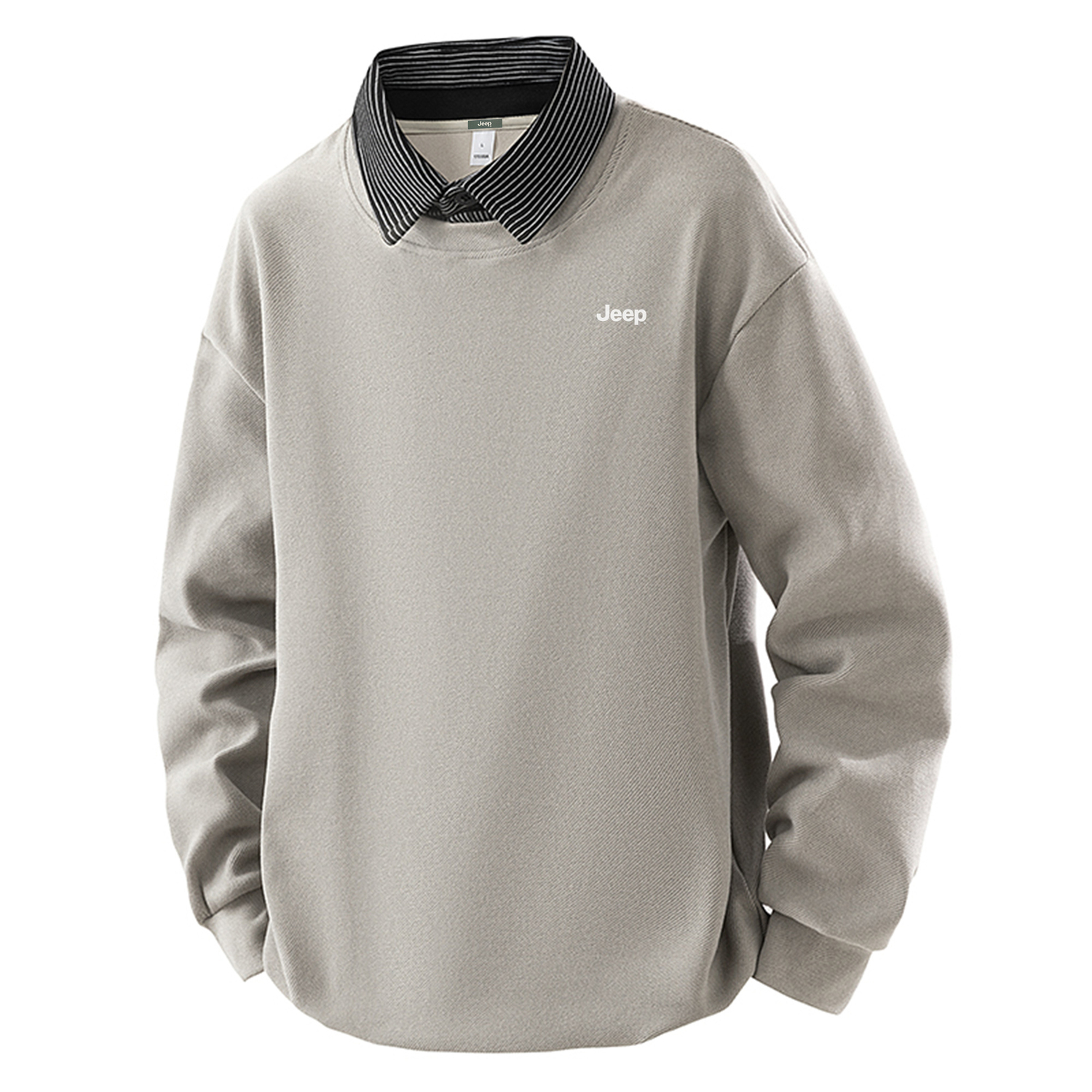 Футболка Unisex Polo Collar Moderate Mock Two Piece Jeep, бежевый серый
Футболка Unisex Polo Collar Moderate Mock Two Piece Jeep, бежевый серый