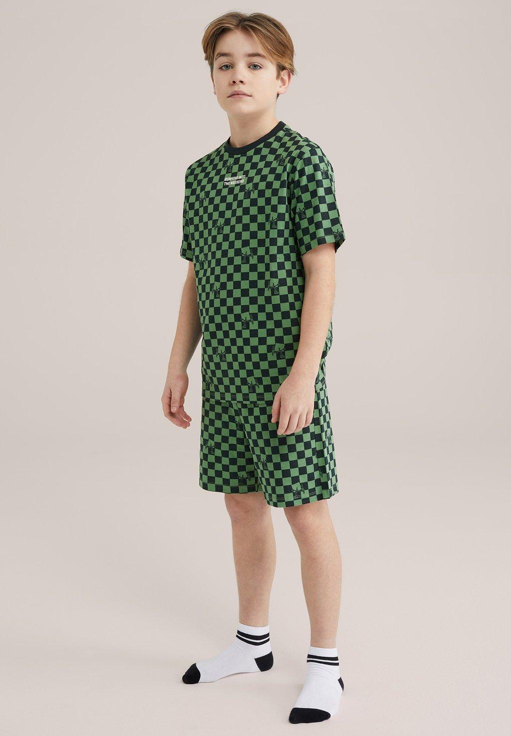 Пижама SET WE Fashion, зеленый
Пижама SET WE Fashion, зеленый