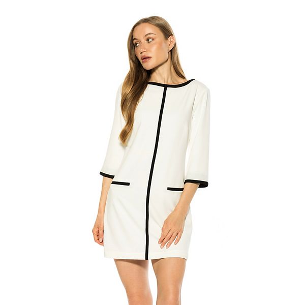 Женское платье-трапеция Liora с лодочкой и рукавом три четверти Alexia Admor, Ivory
Женское платье-трапеция Liora с лодочкой и рукавом три четверти Alexia Admor, Ivory