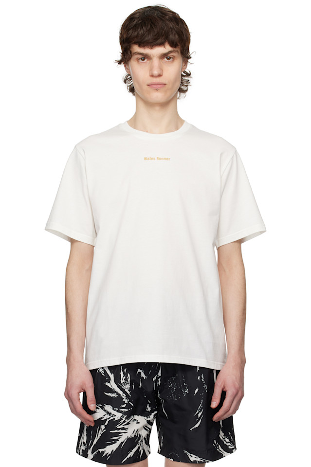 Оригинальная футболка Wales Bonner, цвет ivory
Оригинальная футболка Wales Bonner, цвет ivory