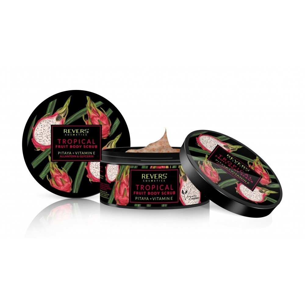 REVERS Tropical Fruit Body Scrub Скраб для тела - Питайя + Витамин Е 200мл Inna
REVERS Tropical Fruit Body Scrub Скраб для тела - Питайя + Витамин Е 200мл Inna