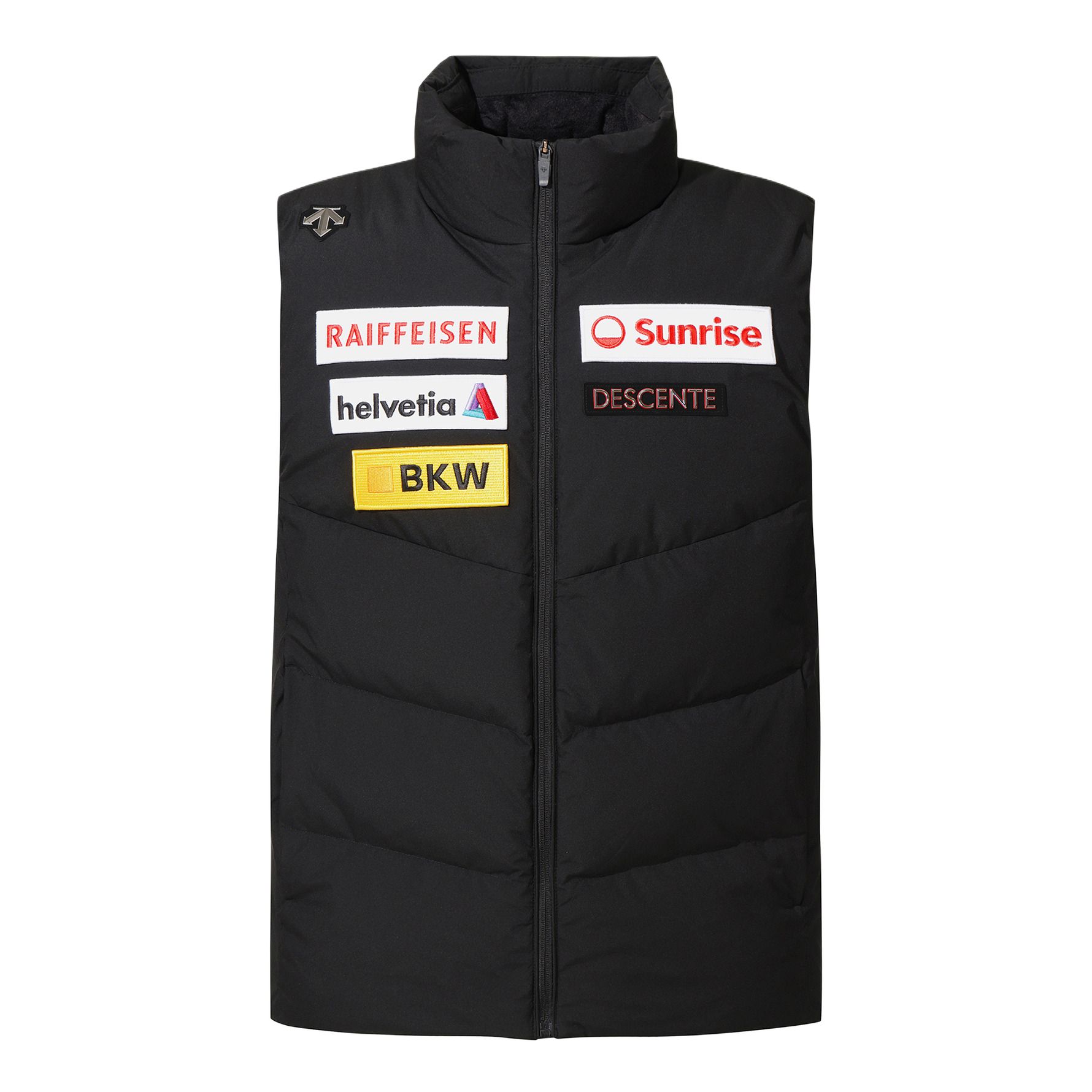 Пуховая жилетка унисекс DESCENTE, черный
Пуховая жилетка унисекс DESCENTE, черный