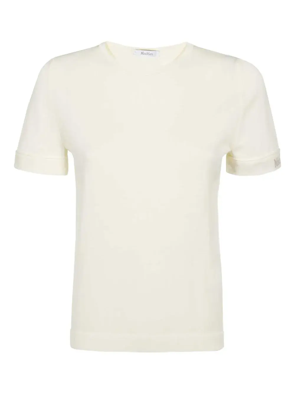 Хлопковая футболка с логотипом MAX MARA, белый
Хлопковая футболка с логотипом MAX MARA, белый