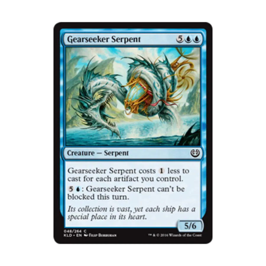 CCG Змей-искатель механизмов (клавиша C), MTG - Kaladesh
CCG Змей-искатель механизмов (клавиша C), MTG - Kaladesh