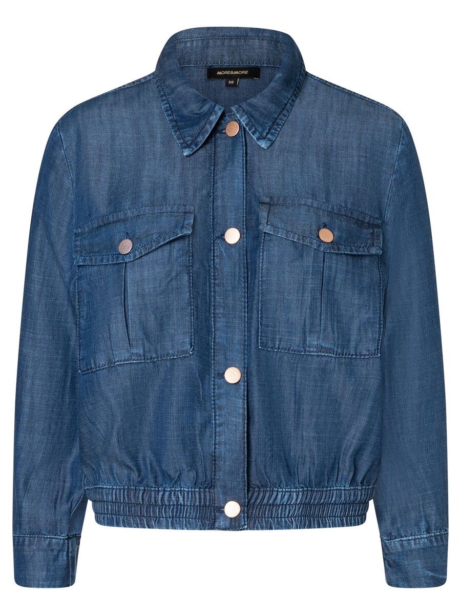 Куртка межсезонная MORE & MORE, синий деним
Куртка межсезонная MORE & MORE, синий деним