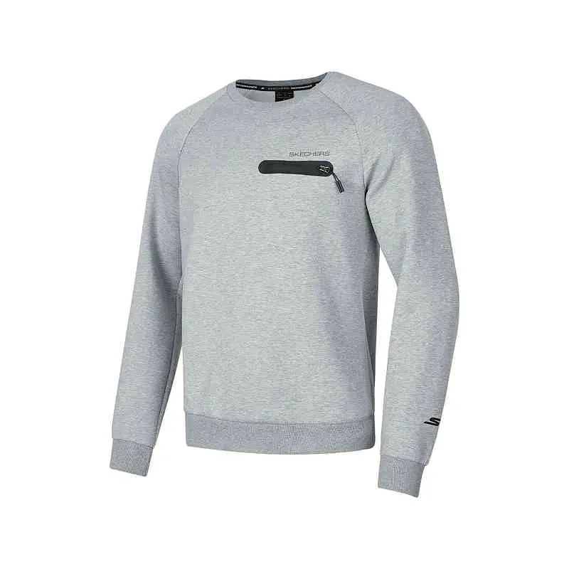 GOKNIT Свитшот мужской смешанный серый Skechers, Mixed Gray-02H3
GOKNIT Свитшот мужской смешанный серый Skechers, Mixed Gray-02H3