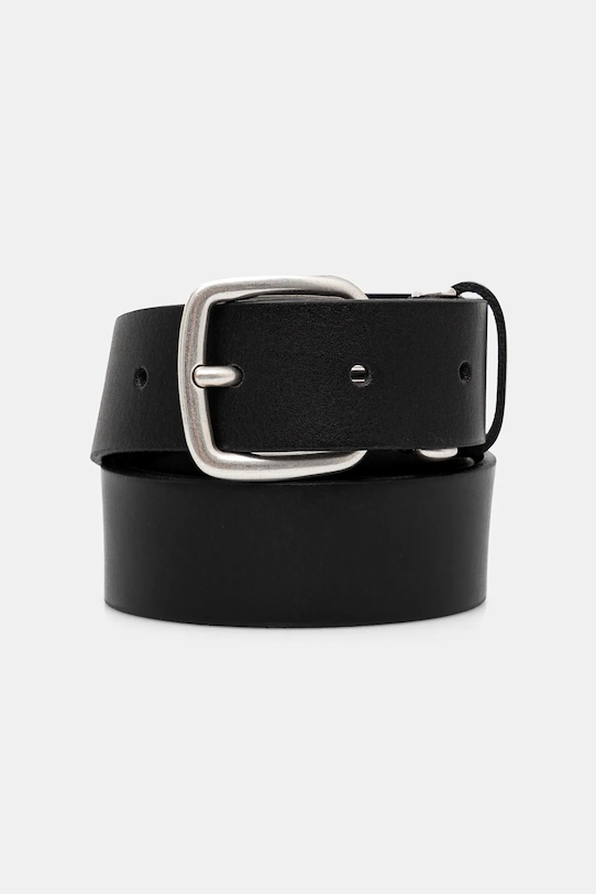 Кожаный ремень Sisley, черный 
Кожаный ремень Sisley, черный
