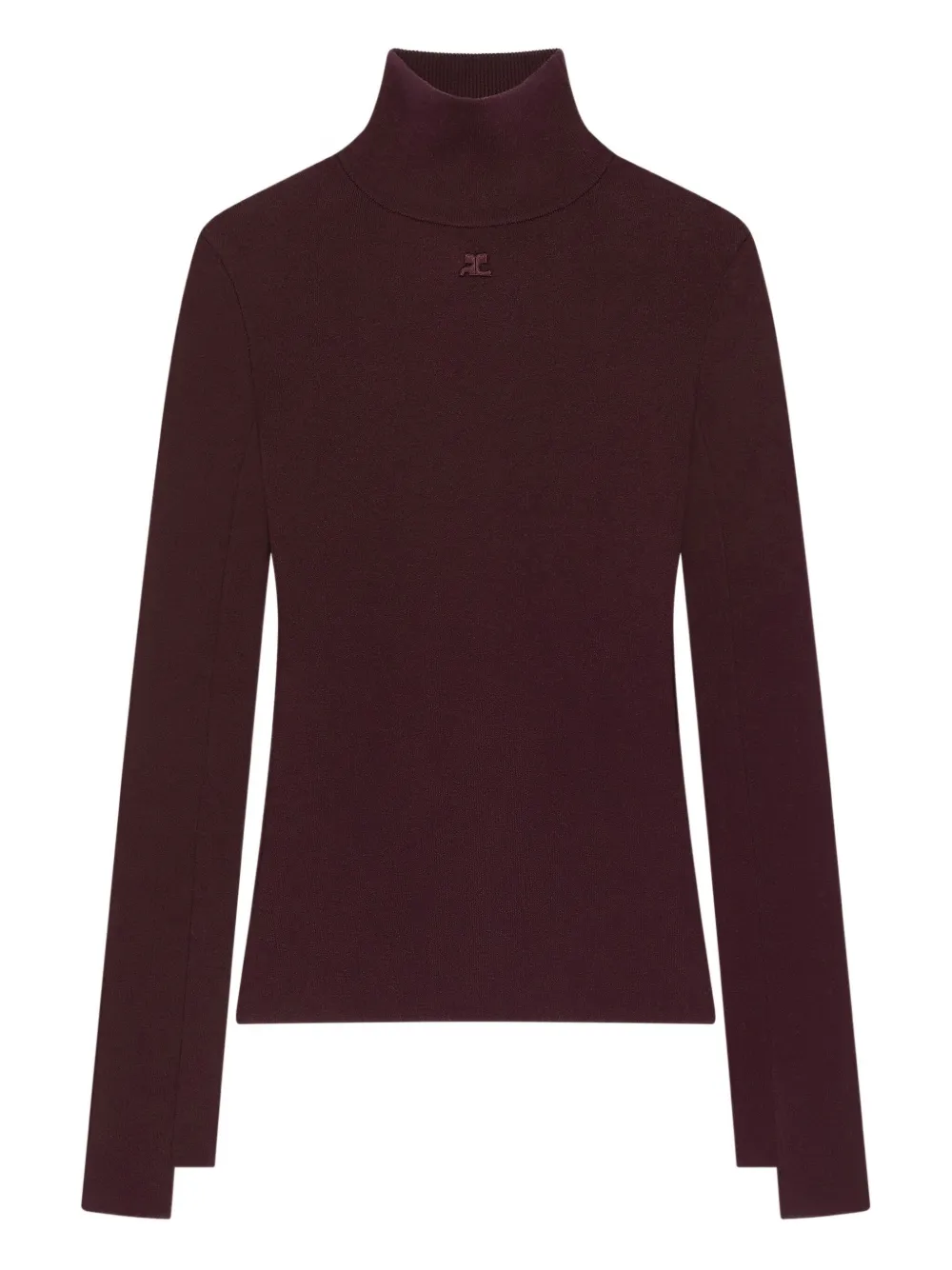 Свитер с высоким воротником Courrèges, красный
Свитер с высоким воротником Courrèges, красный