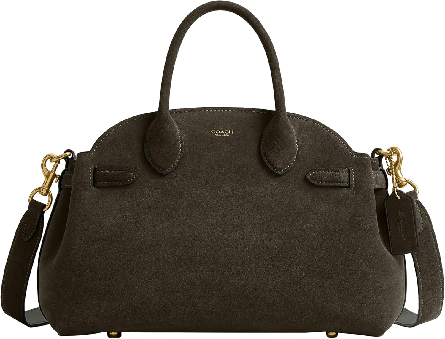 Сумка Coach Soft Empire Carryall 28, Olive Suede
Сумка Coach Soft Empire Carryall 28, Olive Suede
