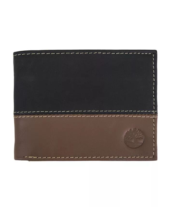 Мужской двухцветный кошелек Commuter Timberland, черный
Мужской двухцветный кошелек Commuter Timberland, черный