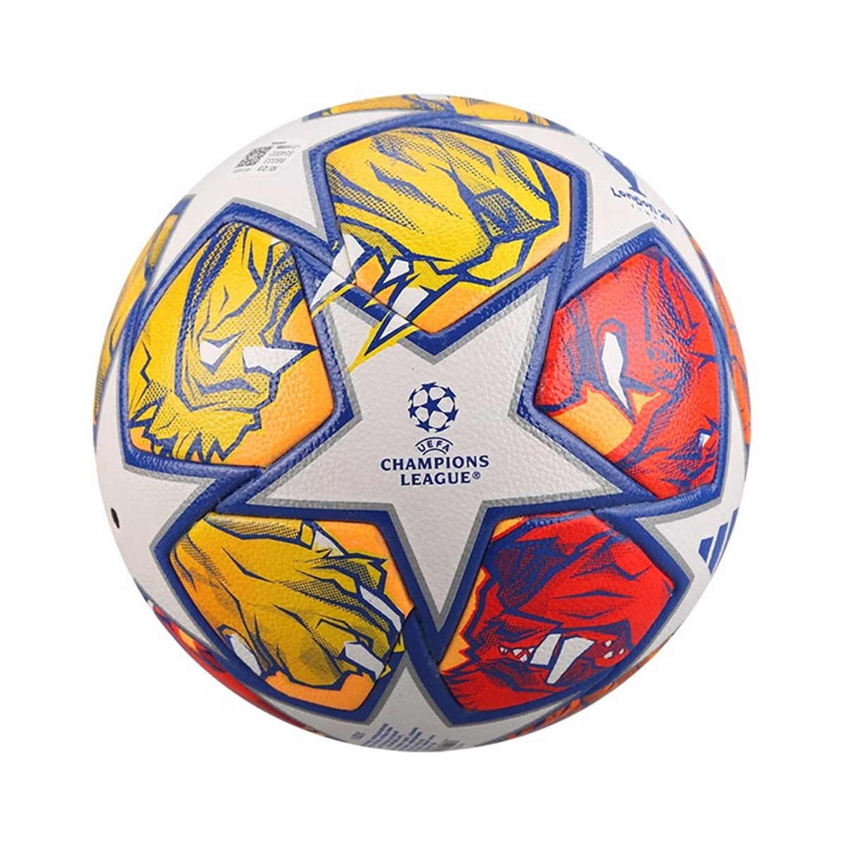 Adidas Футбольный мяч 23/24 UEFA Champions League Match Ball Size 5 машинной строчки унисекс белый желтый красный
Adidas Футбольный мяч 23/24 UEFA Champions League Match Ball Size 5 машинной строчки унисекс белый желтый красный