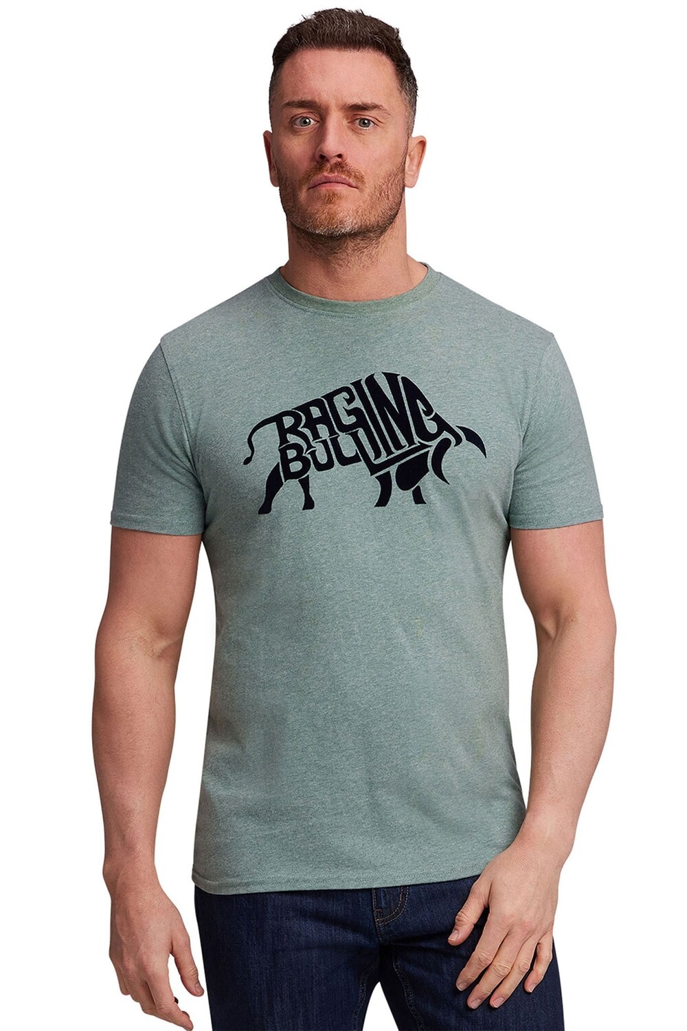 Классическая футболка из натурального хлопка Raging Bull, серый
Классическая футболка из натурального хлопка Raging Bull, серый