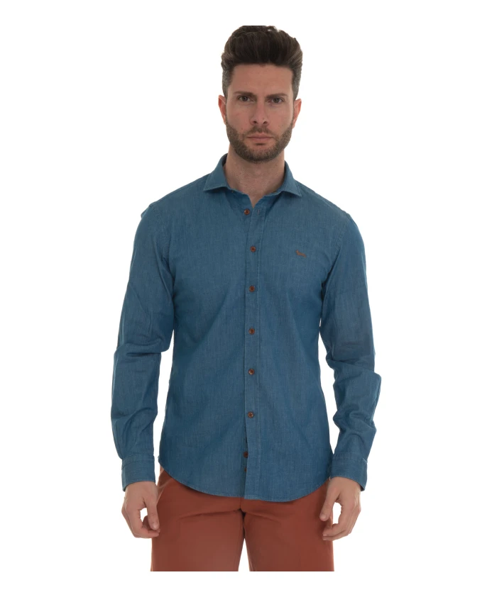 Повседневная рубашка Harmont & Blaine, синий
Повседневная рубашка Harmont & Blaine, синий