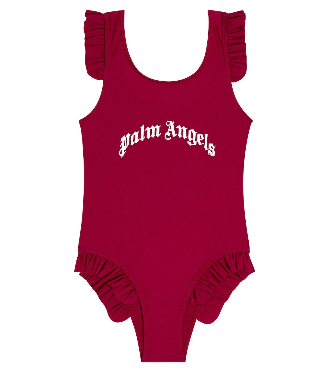 Купальник с оборками и логотипом Palm Angels, красный
Купальник с оборками и логотипом Palm Angels, красный