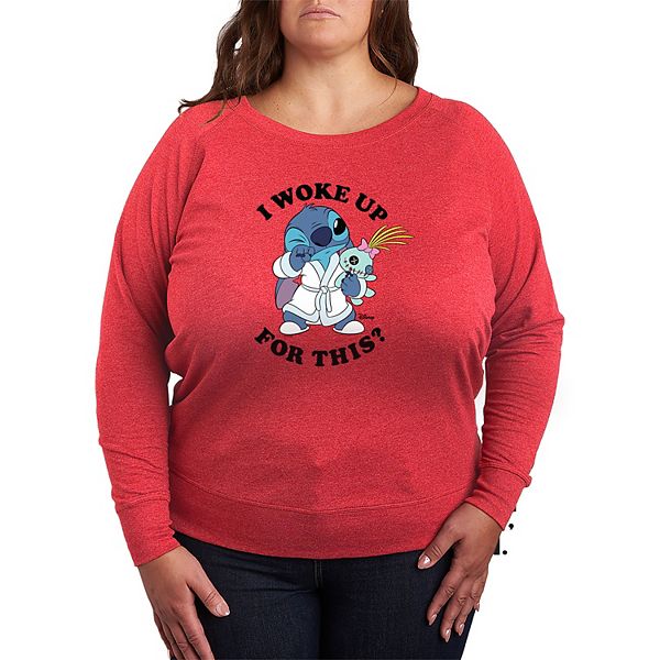 Футболка с длинным рукавом Lilo & Stitch I Woke Up For This French Terry plus size Disney, Heather Red
Футболка с длинным рукавом Lilo & Stitch I Woke Up For This French Terry plus size Disney, Heather Red
