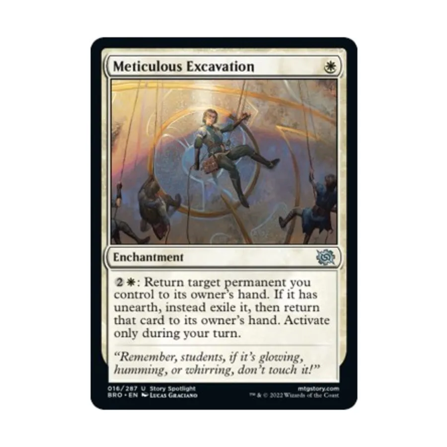 CCG Тщательные раскопки (U), MTG - The Brothers War
CCG Тщательные раскопки (U), MTG - The Brothers War