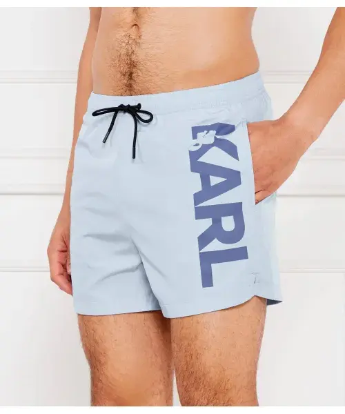 Пляжные шорты Regular fit Karl Lagerfeld, синий
Пляжные шорты Regular fit Karl Lagerfeld, синий