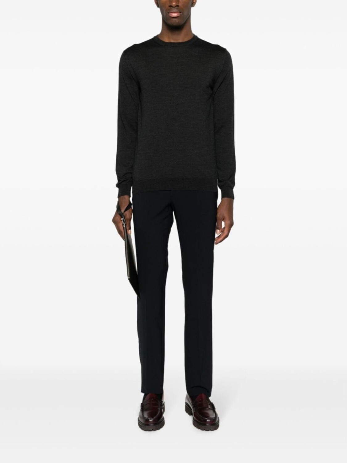 Zanone джемпер тонкой вязки, серый
Zanone джемпер тонкой вязки, серый